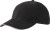 Myrtle Beach - Light brushed Sandwich Cap (Black/Beige)