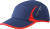 Myrtle Beach - Running 4 Panel Cap (navy/red)