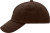 Myrtle Beach - Kinder 5 Panel Kappe (Dark Brown)