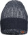 Myrtle Beach - Urban Knitted Hat (navy/silver)