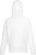 Fruit of the Loom - Lightweight Hooded Sweat Jacket (White)
