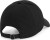 Beechfield - Organic Cotton 6 Panel Cap (Black)