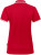 Hakro - Damen Poloshirt Twin-Stripe (rot/weiß)