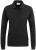 Hakro - Damen Longsleeve-Poloshirt Mikralinar (schwarz)