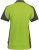 Hakro - Damen Poloshirt Contrast Mikralinar (kiwi/anthrazit)