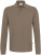 Hakro - Longsleeve-Poloshirt Mikralinar (nougat)