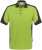 Hakro - Poloshirt Contrast Mikralinar (kiwi/anthrazit)