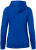 Hakro - Damen Kapuzenjacke Bonded (royalblau/silber)