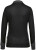 Hakro - Damen Sweatjacke Contrast Mikralinar (schwarz/anthrazit)