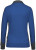 Hakro - Damen Sweatjacke Contrast Mikralinar (royalblau/anthrazit)