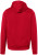 Hakro - Kaputzenjacke Bonded (rot/silber)