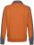 Hakro - Sweatjacke Contrast Mikralinar (orange/anthrazit)