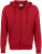 Hakro - Kapuzen-Sweatjacke Premium (rot)