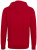 Hakro - Kapuzen-Sweatjacke Premium (rot)