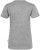 Hakro - Damen V-Shirt Classic (grau meliert)