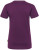 Hakro - Damen V-Shirt Classic (aubergine)