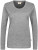 Hakro - Damen Longsleeve Classic (grau meliert)