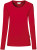 Hakro - Damen Longsleeve Mikralinar (rot)