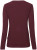 Hakro - Damen Longsleeve Mikralinar (weinrot)