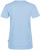 Hakro - Damen V-Shirt Mikralinar (elsblau)