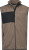 Tee Jays - Herren Fleece Bodywarmer "Mountain" (clay/black)