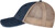 Native Spirit - Umweltfreundliche Unisex Trucker-Cap im zerrissenen Look (Washed Navy Blue / Beige)