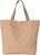 Native Spirit - Large eco-friendly shopping bag (Hemp / Desert Sand / Horizon Blue Stripe)