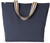 Native Spirit - Large eco-friendly shopping bag (Horizon Blue / Desert Sand / Horizon Blue Stripes)