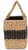 Native Spirit - Eco-friendly Korbtasche aus Seegras (Striped Seagrass Black / Black Night)