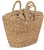 Native Spirit - Eco-friendly half-moon seagrass basket bag (Seagrass / Hemp)