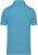 Native Spirit - Eco-friendly  men's jersey polo shirt (Sea Water)