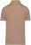 Native Spirit - Eco-friendly  men's jersey polo shirt (Wet Sand)