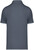 Native Spirit - Eco-friendly men's Terry Towel polo shirt (Mineral Grey)