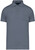 Native Spirit - Eco-friendly men's Terry Towel polo shirt (Mineral Grey)