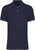 Native Spirit - Eco-friendly men's Terry Towel polo shirt (Navy Blue)