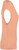 Native Spirit - Eco-friendly ladies' loose V-neck t-shirt (Apricot)