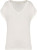 Native Spirit - Eco-friendly ladies' loose V-neck t-shirt (Ivory)