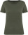 Native Spirit - Ausgewaschenes Damen-T-Shirt – 165g (Washed Organic Khaki)