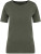 Native Spirit - Ausgewaschenes Damen-T-Shirt – 165g (Washed Organic Khaki)