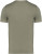 Native Spirit - Eco-friendly men's raw edge collar t-shirt (Almond Green)