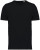 Native Spirit - Eco-friendly men's raw edge collar t-shirt (Black)