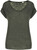 Eco-friendly ladies' V-neck linen t-shirt (Női)