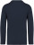 Native Spirit - Ausgewaschenes T-Shirt mit langen Ärmeln (Washed Navy Blue)