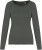 Native Spirit - Eco-friendly ladies' washed raglan long-sleeved t-shirt (Washed Organic Khaki)