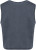 Native Spirit - Ärmelloses Damen-Crop-T-Shirt – 165g (Washed Mineral Grey)