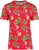 Native Spirit - Men’s eco-friendly tropical print t-shirt (Red Hawaiian)