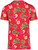 Native Spirit - Umweltfreundliches Herren-T-Shirt Tropen-Druck (Red Hawaiian)