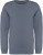 Native Spirit - Eco-friendly kids' round neck sweatshirt (Mineral Grey)