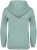 Native Spirit - Eco-friendly kids' hooded sweatshirt (Jade Green)