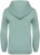 Native Spirit - Eco-friendly kids' hooded sweatshirt (Jade Green)